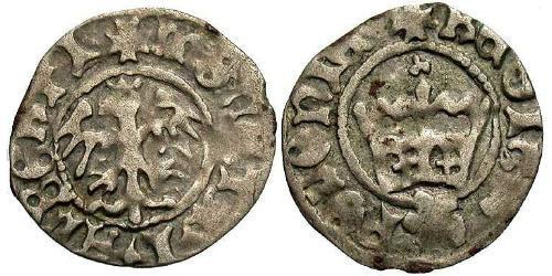 1/2 Grosh Regno di Polonia (1025-1569) Argento Giovanni I Alberto (1459-1501)