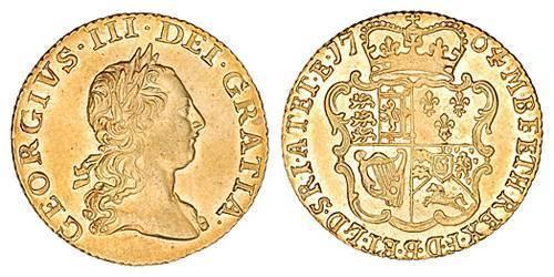 1/2 Guinea Kingdom of Great Britain (1707-1801) Gold George III (1738-1820)