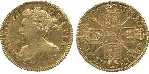 1/2 Guinea Königreich Großbritannien (1707-1801) Gold Anne (Großbritannien)(1665-1714)