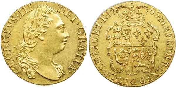 1/2 Guinea Königreich Großbritannien (1707-1801) Gold Georg III (1738-1820)