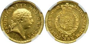 1/2 Guinea United Kingdom of Great Britain and Ireland (1801-1922) Gold George III (1738-1820)