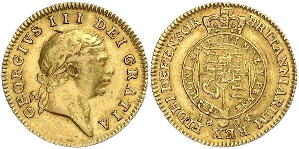 1/2 Guinea United Kingdom of Great Britain and Ireland (1801-1922) Gold George III (1738-1820)