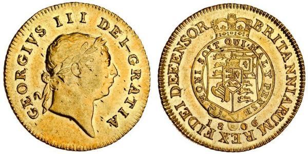 1/2 Guinea United Kingdom of Great Britain and Ireland (1801-1922) Gold George III (1738-1820)