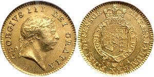 1/2 Guinea Vereinigtes Königreich von Großbritannien und Irland (1801-1922) Gold Georg III (1738-1820)