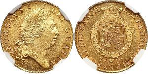 1/2 Guinea Vereinigtes Königreich von Großbritannien und Irland (1801-1922) Gold Georg III (1738-1820)