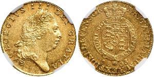 1/2 Guinea Vereinigtes Königreich von Großbritannien und Irland (1801-1922) Gold Georg III (1738-1820)