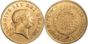 1/2 Guinea Vereinigtes Königreich von Großbritannien und Irland (1801-1922) Gold Georg III (1738-1820)