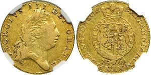 1/2 Guinea Vereinigtes Königreich von Großbritannien und Irland (1801-1922) Gold Georg III (1738-1820)