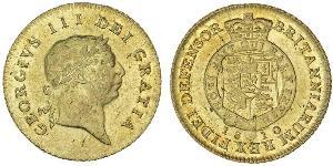 1/2 Guinea Vereinigtes Königreich von Großbritannien und Irland (1801-1922) Gold Georg III (1738-1820)