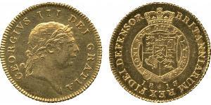 1/2 Guinea Vereinigtes Königreich von Großbritannien und Irland (1801-1922) Gold Georg III (1738-1820)