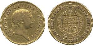 1/2 Guinea Vereinigtes Königreich von Großbritannien und Irland (1801-1922) Gold Georg III (1738-1820)