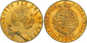 1/2 Guinea Vereinigtes Königreich von Großbritannien und Irland (1801-1922) Gold Georg III (1738-1820)