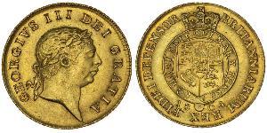 1/2 Guinea Vereinigtes Königreich von Großbritannien und Irland (1801-1922) Gold Georg III (1738-1820)