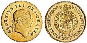 1/2 Guinea Vereinigtes Königreich von Großbritannien und Irland (1801-1922) Gold Georg III (1738-1820)