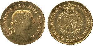 1/2 Guinea Vereinigtes Königreich von Großbritannien und Irland (1801-1922) Gold Georg III (1738-1820)