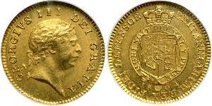 1/2 Guinea Vereinigtes Königreich von Großbritannien und Irland (1801-1922) Gold Georg III (1738-1820)