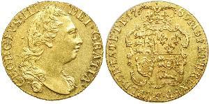 1/2 Guinea Royaume de Grande-Bretagne (1707-1801) Or George III (1738-1820)