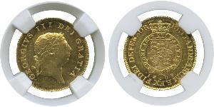 1/2 Guinea Regno Unito di Gran Bretagna e Irlanda (1801-1922) Oro Giorgio III (1738-1820)