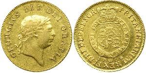 1/2 Guinea Regno Unito di Gran Bretagna e Irlanda (1801-1922) Oro Giorgio III (1738-1820)