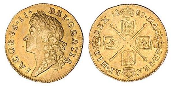 1/2 Guinea Regno d
