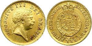 1/2 Guinea Reino Unido de Gran Bretaña e Irlanda (1801-1922) Oro Jorge III (1738-1820)