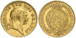 1/2 Guinea Reino Unido de Gran Bretaña e Irlanda (1801-1922) Oro Jorge III (1738-1820)