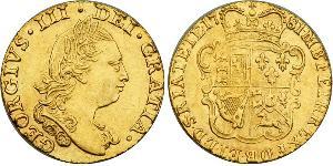 1/2 Guinea Reino de Gran Bretaña (1707-1801) Oro Jorge III (1738-1820)