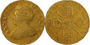 1/2 Guinea 大不列顛王國 (1707 - 1800) 金 安妮 (英国女王) (1665-1714)