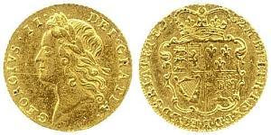 1/2 Guinea 大不列顛王國 (1707 - 1800) 金 乔治二世 (大不列颠) (1683 - 1760)
