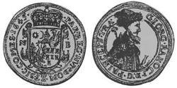 1/2 Гульден Княжество Трансильвания (1571-1711) Серебро 
