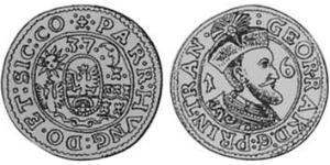 1/2 Gulden 外西凡尼亞公國 (鄂圖曼帝國) (1570 - 1711) 銀 