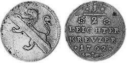 1/2 Kreuzer Hochstift Bamberg (1245–1802) Kupfer 