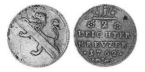 1/2 Kreuzer Prince-Bishopric of Bamberg (1245–1802) 銅 