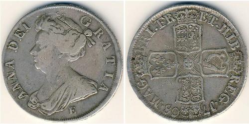 1/2 Krone Royaume-Uni Argent 
