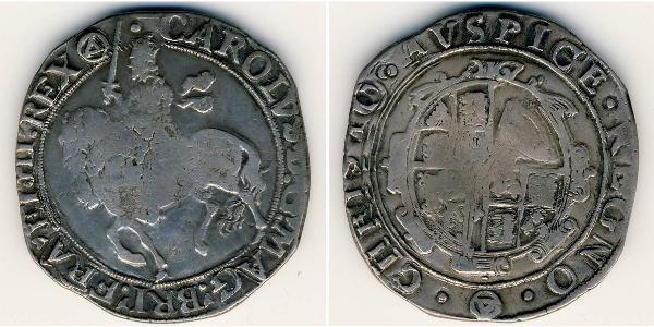1/2 Krone Royaume-Uni Argent 