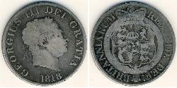 1/2 Krone Regno Unito  Argento 