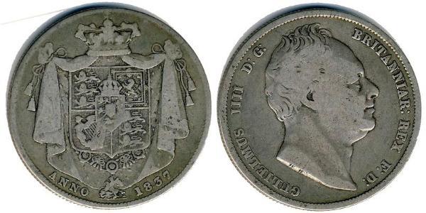 1/2 Krone Regno Unito  Argento 