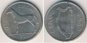 1/2 Krone Ireland (1922 - ) Copper/Nickel 