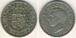 1/2 Krone Nouvelle-Zélande Cuivre/Nickel 