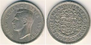 1/2 Krone Nouvelle-Zélande Cuivre/Nickel 