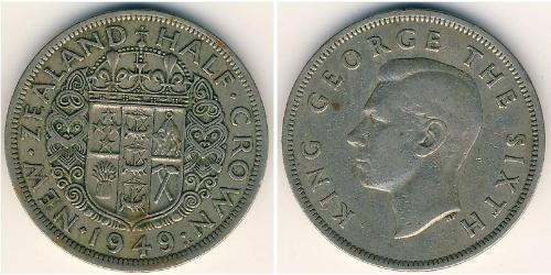 1/2 Krone Nouvelle-Zélande Cuivre/Nickel 