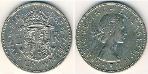 1/2 Krone Royaume-Uni Cuivre/Nickel 