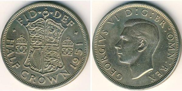 1/2 Krone Royaume-Uni Cuivre/Nickel 