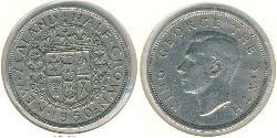 1/2 Krone Neuseeland Kupfer/Nickel 