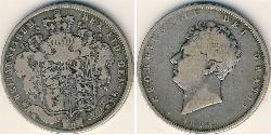1/2 Krone Reino Unido Plata 