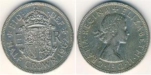 1/2 Krone Regno Unito  Rame/Nichel 