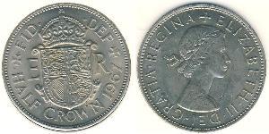 1/2 Krone Regno Unito  Rame/Nichel 