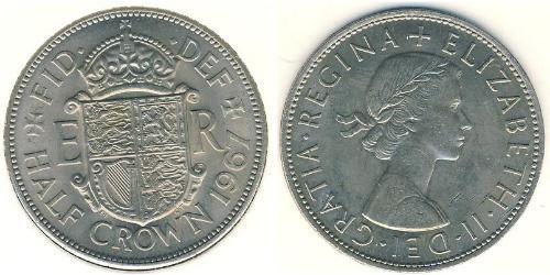 1/2 Krone Regno Unito  Rame/Nichel 