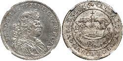 1/2 Krone Dänemark Silber Friedrich III. (Dänemark und Norwegen) (1609 -1670)
