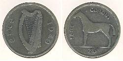 1/2 Krone Irland (1922 - ) Silber 